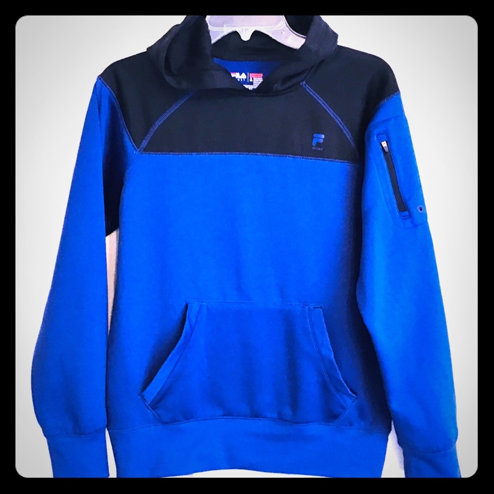 FILA sport pullover hoodie ~ YXL